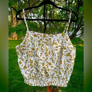 LOFT Peasant Blouse Top